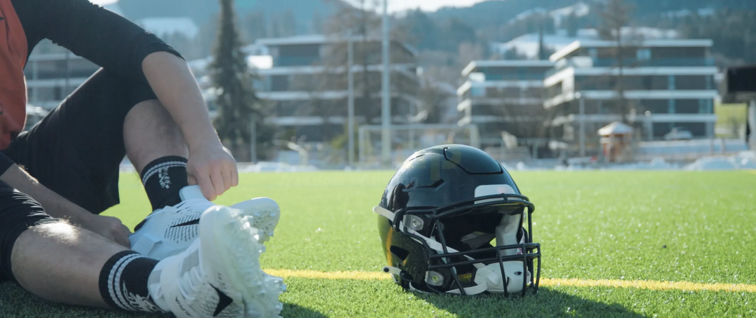 American football timing in action